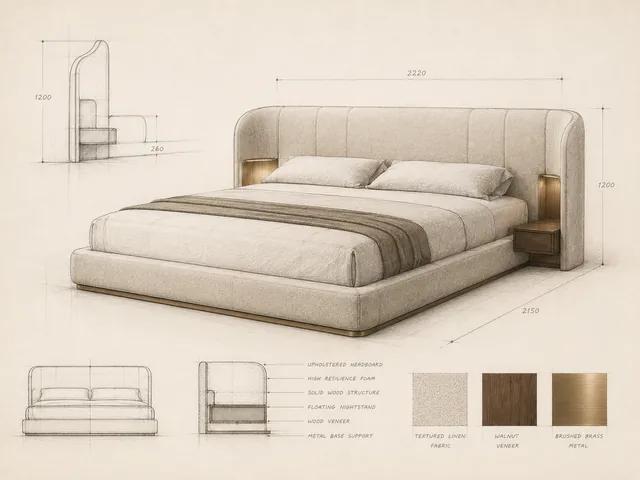 訂製床具 Bed 款式示意