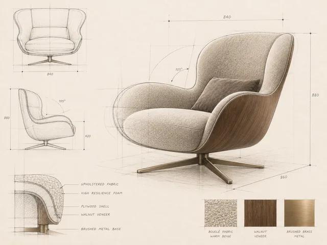 訂製椅凳 Seating 款式示意