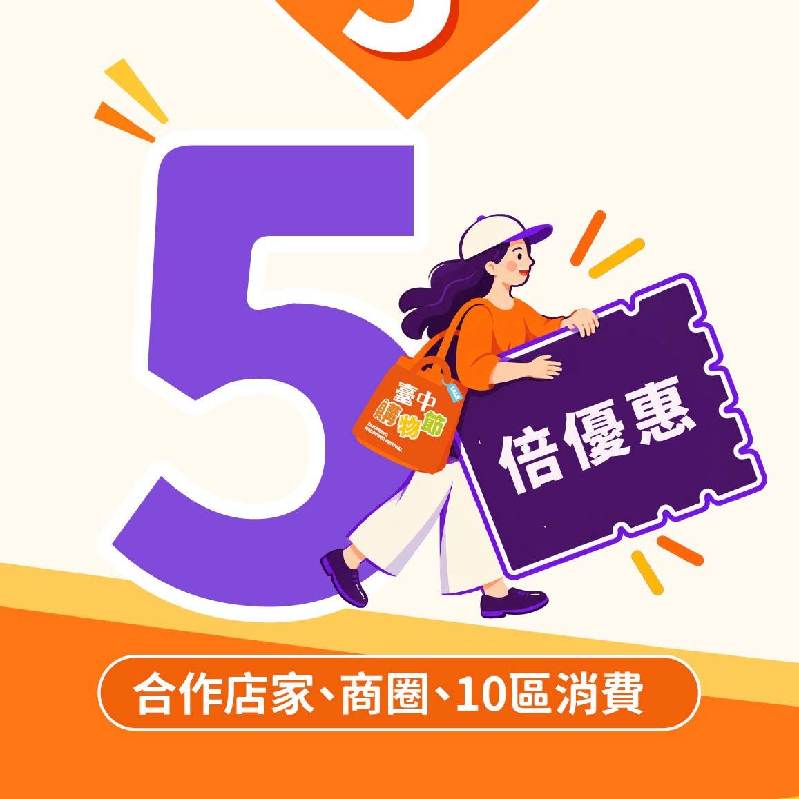 2026台中購物節五倍優惠